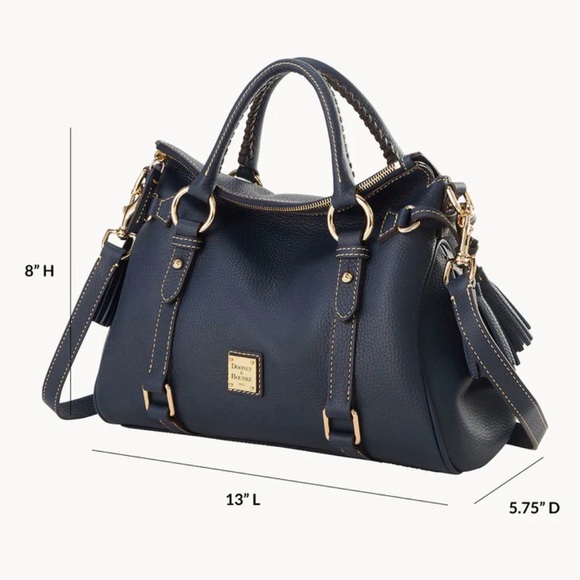 Dooney & Bourke RED  Pebble Grain Satchel - Picture 12 of 12